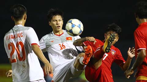 U21 Việt Nam thắng dễ U21 Myanmar