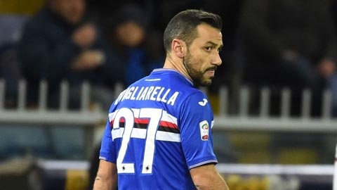 Trước trận Napoli - Sampdoria: Nỗi nuối tiếc mang tên Quagliarella