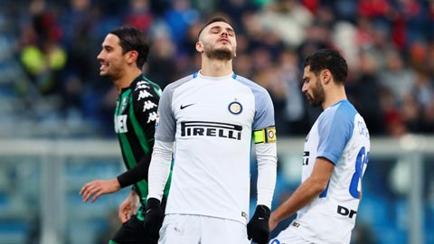 Vòng 18 Serie A: Napoli trở lại, Inter đuối sức