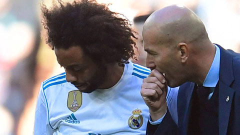 Marcelo bất bình với những người chỉ trích Zidane