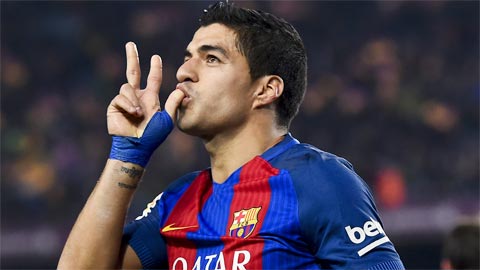 Chỉ 3 năm rưỡi để Suarez trở thành huyền thoại của Barca