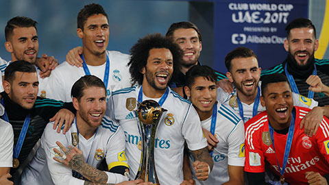 Real Madrid là CLB xuất sắc nhất năm 2017