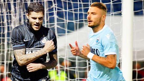 Inter vs Lazio: Thành bại tại Icardi và Immobile