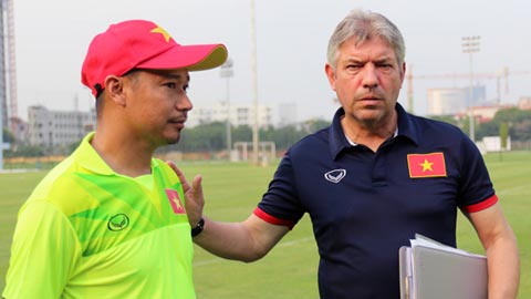 GĐKT Juergen Gede đồng hành cùng U23 Việt Nam ở VCK U23 châu Á