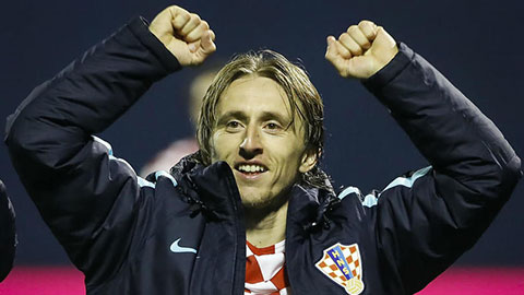 Modric cân bằng kỷ lục Cầu thủ xuất sắc nhất Croatia của huyền thoại Davor Suker