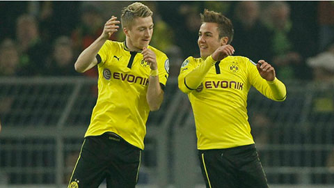 Dortmund đón chào Reus và Goetze trở lại
