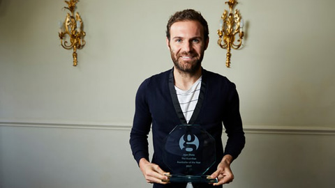 Juan Mata được vinh danh Cầu thủ của năm