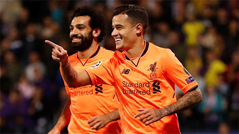 Liverpool mất cặp Coutinho-Salah ở derby Merseyside