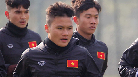Quang Hải trở lại tập, U23 Việt Nam thở phào
