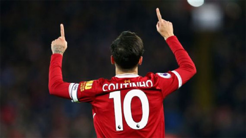 Liverpool bù đắp cho các fan trót mua áo Coutinho