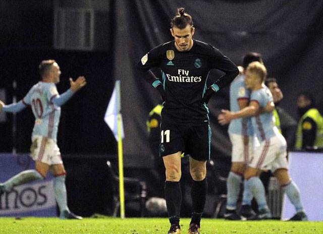 Bale lập cú đúp không giúp được Real có chiến thắng