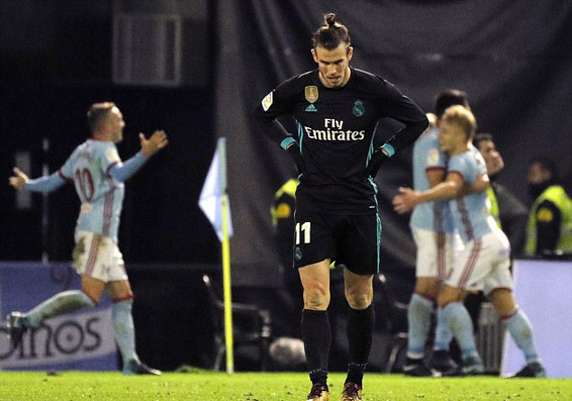 Cú đúp của Bale không thể giúp Real chiến thắng