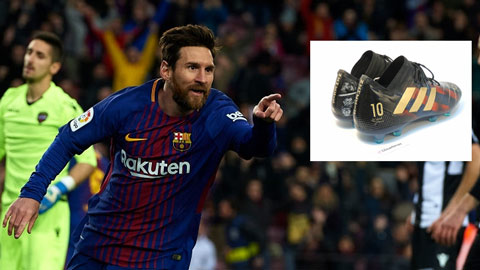 Messi nhận được đôi giày đặc biệt từ Paraguay