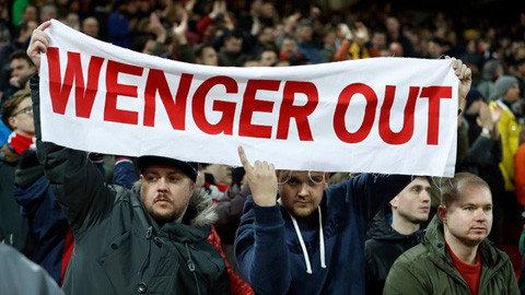 CĐV Arsenal sẽ lại giăng biểu ngữ "Wenger Out"?