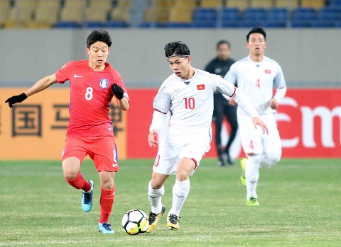Dù thất bại 1-2, U23 Việt Nam được đánh giá có trận đấu tốt trước U23 Hàn Quốc - Ảnh: Hữu Phạm