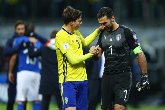 Buffon đã không thể gượng dậy sau khi ĐT Italia của anh không được dự World Cup 2018