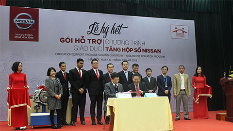 Nissan Việt Nam khởi động Chương trình Hỗ trợ giáo dục cho cơ sở đào tạo chuyên ngành ô tô