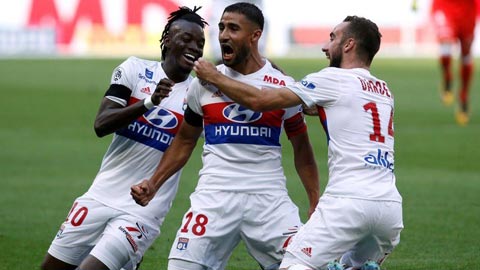 Lyon 2-0 Guingamp: Fekir xứng danh sư tử đầu đàn