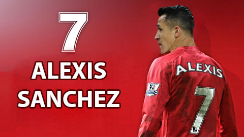 Alexis Sanchez, áo số 7 M.U và lời nguyền dai dẳng