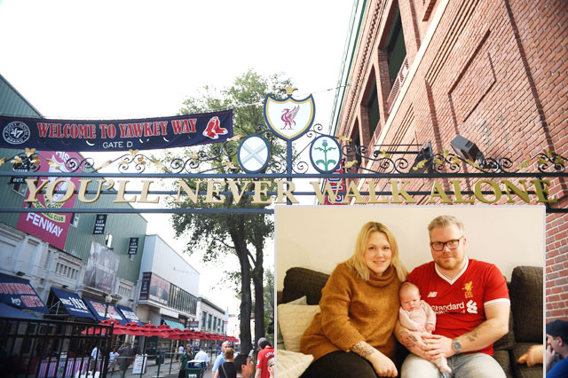 Vợ chồng Kent đã đặt tên con gái theo khẩu hiệu cổ động của đội bóng ruột Liverpool 
