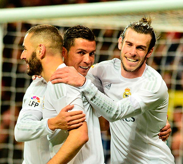 Bale, Benzema và Ronaldo sẽ tỏa sáng để mang về chiến thắng cho Real Madrid