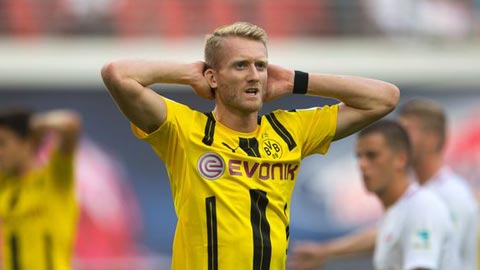 Dortmund: Schuerrle khó có thể thay thế Aubameyang