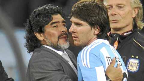 Tổng thống Argentina đánh giá Messi xuất sắc hơn Maradona