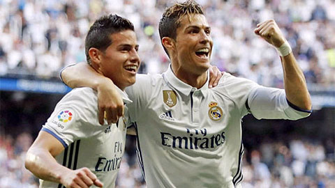 Ronaldo thúc giục Real đưa James trở lại