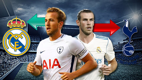 Chuyển nhượng 26/1: Real muốn đổi Bale lấy Kane mùa Hè này