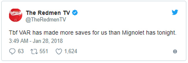 VAR đã cứu thua cho Liverpool nhiều hơn những gì Mignolet làm được ở trận gặp West Brom