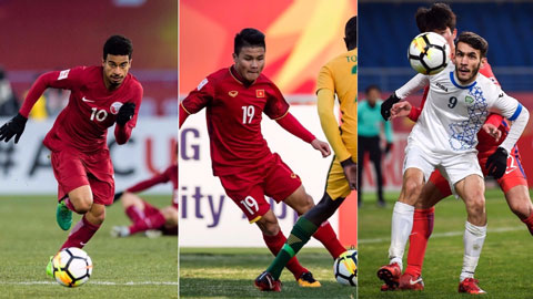Đội hình tiêu biểu U23 châu Á: Tiến Dũng và Quang Hải góp mặt, Xuân Trường dự bị