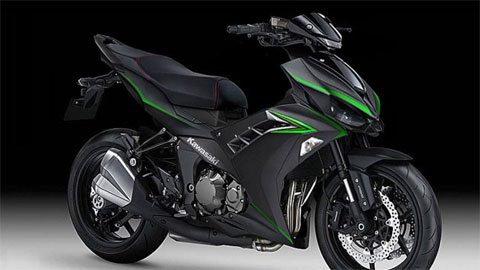 Kawasaki sắp trình làng mẫu xe Underbone 'siêu ngầu' với động cơ 200cc