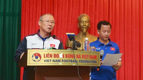 HLV Park Hang Seo: “Tôi không thấy sốc trước thành công của U23 Việt Nam”