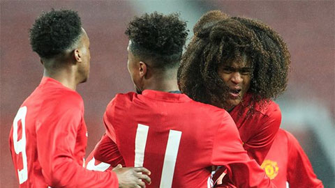 U23 M.U tụt xuống bét bảng giải trẻ Ngoại hạng Anh
