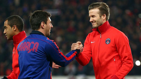 Messi muốn gia nhập đội bóng của Beckham