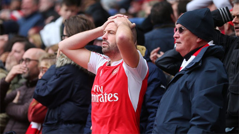 Arsenal khiến các CĐV nhà thất vọng thế nào?