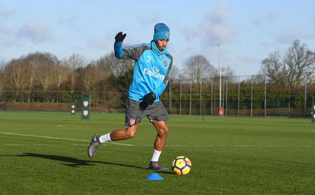 Aubameyang đang cố gắng lấy lại thể trạng tốt nhất để ra mắt vào cuối tuần?