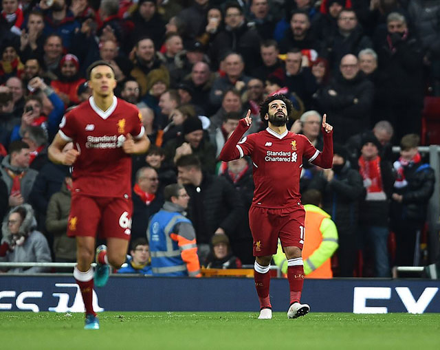 Salah mang về 1 điểm giúp Liverpool tiếp tục đứng thứ 3 trên BXH