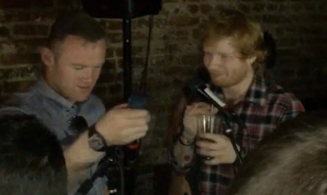 Từng bị “ném đá”, nhưng Rooney vẫn muốn thể hiện trong đám cưới của ca sỹ Ed Sheeran