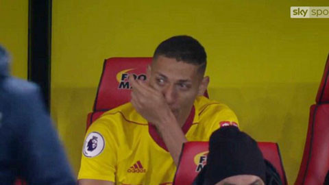 Vì sao Richarlison khóc khi bị thay ở trận gặp Chelsea?