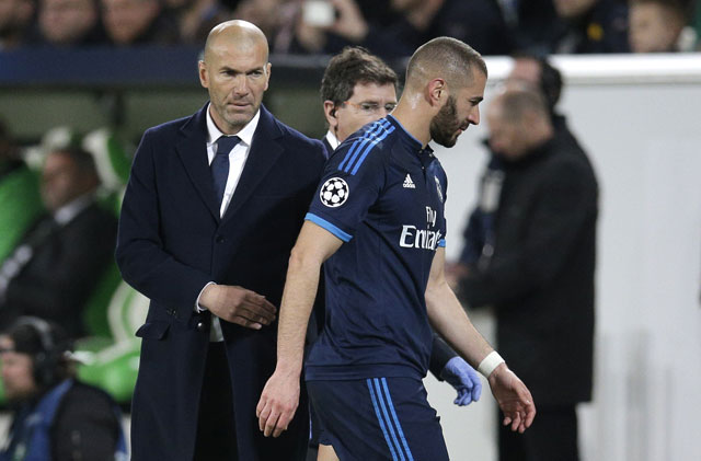 HLV Zidane vẫn đặt niềm tin vào Benzema, dù mùa này anh mới ghi có 2 bàn