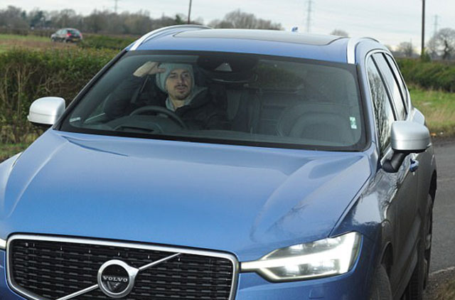 Tiền đạo Zlatan Ibrahimovic lại chọn dòng xe Volvo, hãng xe nổi tiếng của quê nhà Thụy Điển