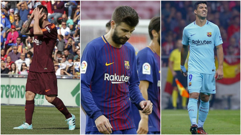 Vì sao Barca liên tục va vấp trong năm 2018?