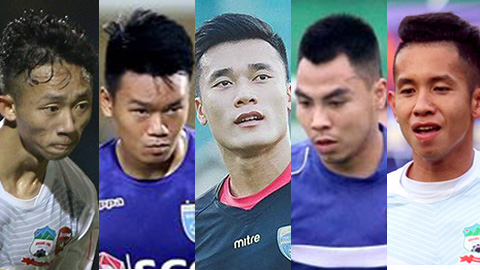 5 cầu thủ U23 Việt Nam có nguy cơ dự bị ở V.League 2018