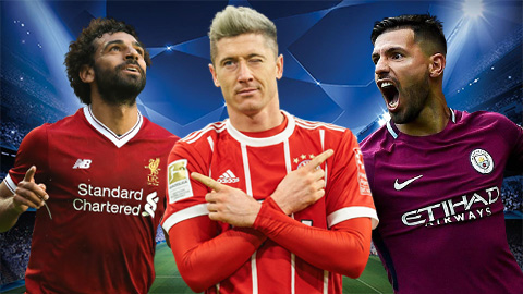 Lượt đi vòng 1/8 Champions League: Man City, Liverpool, Bayern chắc suất đi tiếp