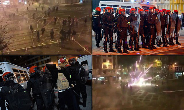 Bạo loạn nổ ra tại xứ Basque