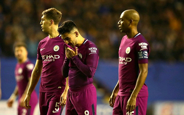 Man City đã tan tành giấc mộng ăn 4 sau thất bại sốc trước Wigan ở FA Cup