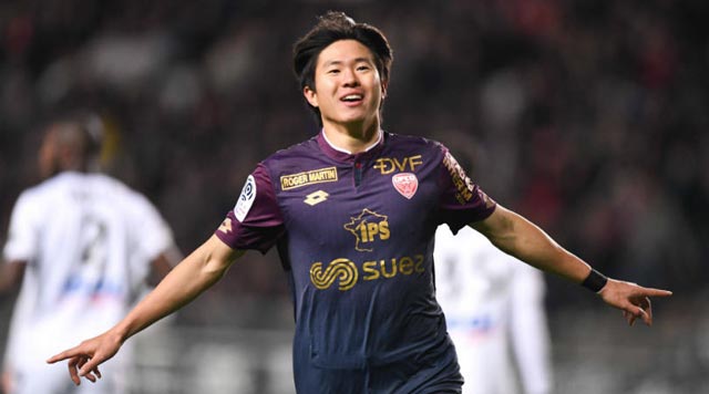 Kwon Chang-hoon đang có 6 bàn ở Ligue 1 cho Dijon