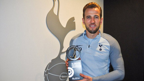 Kane được tôn vinh tại London Football Awards