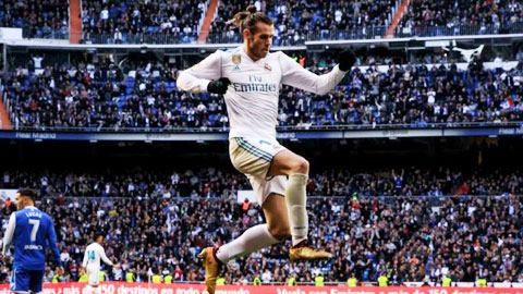 Bale đang là chân sút số 2 của Real